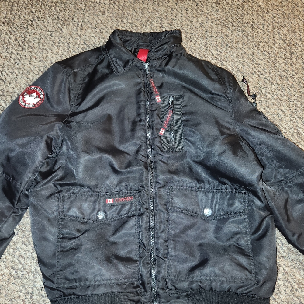 Canada Weather Gear XL Bomber jacket Black